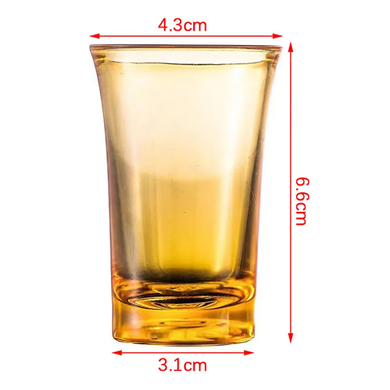 Plastic Shot Glass Set (6 Pieces)